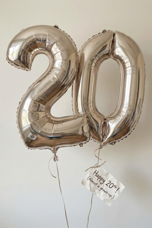 20th Birthday Balloon